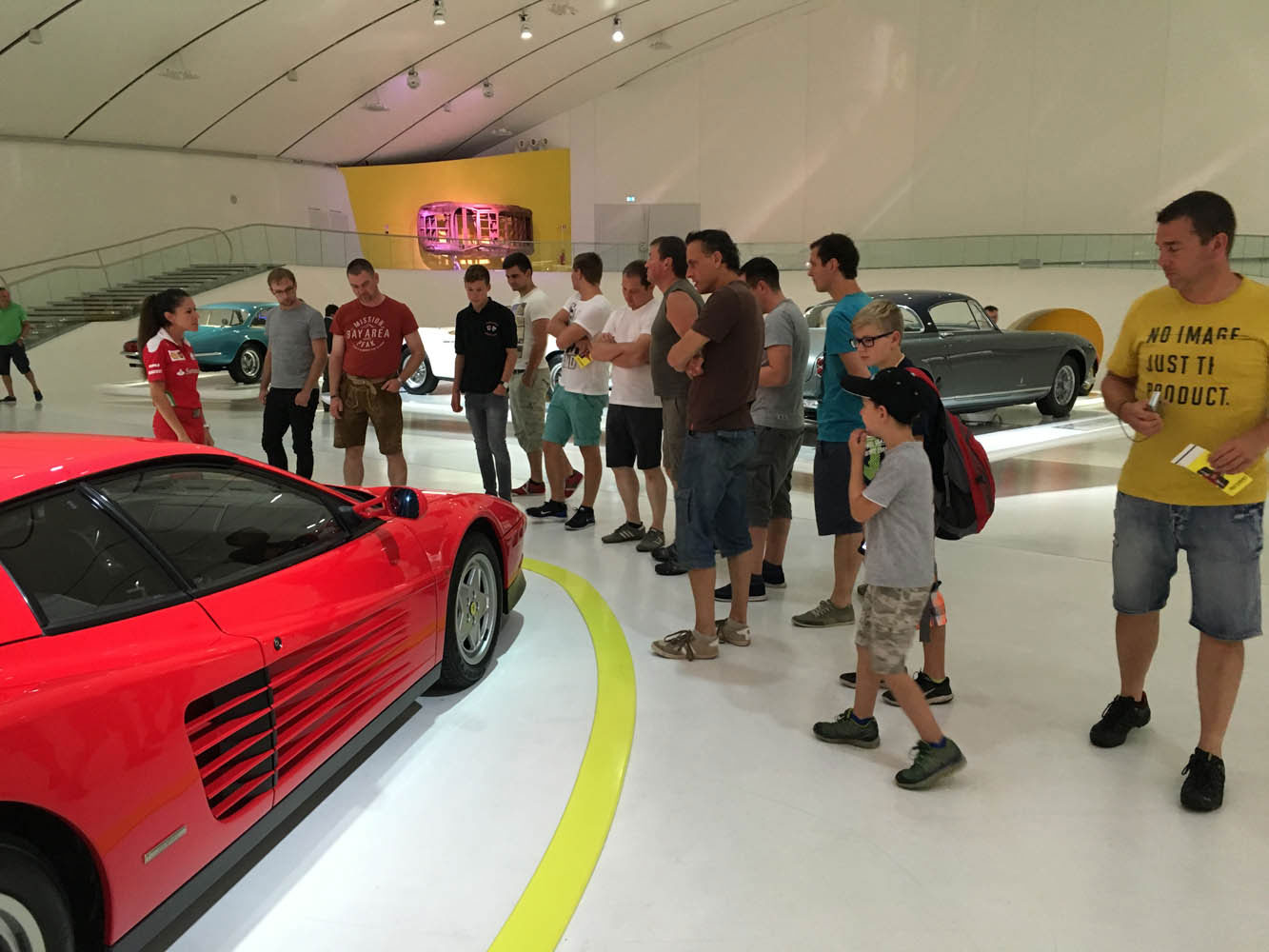 FZA im Ferrari-Museum