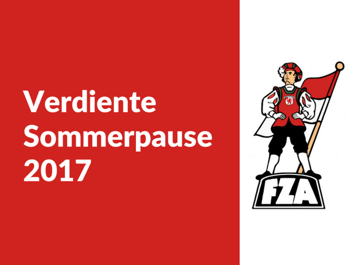 Verdiente Sommerpause 2017